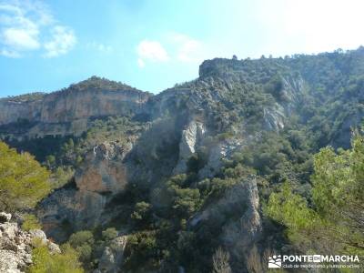 Hundido de Armallones - Alto Tajo; fin de semana; actividades turismo;abril viajes